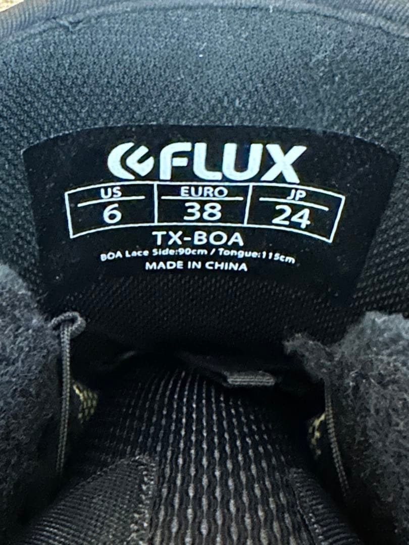 【値下げ】FLUX TX-BOA 24cm スノーボード　ブーツ フラックス