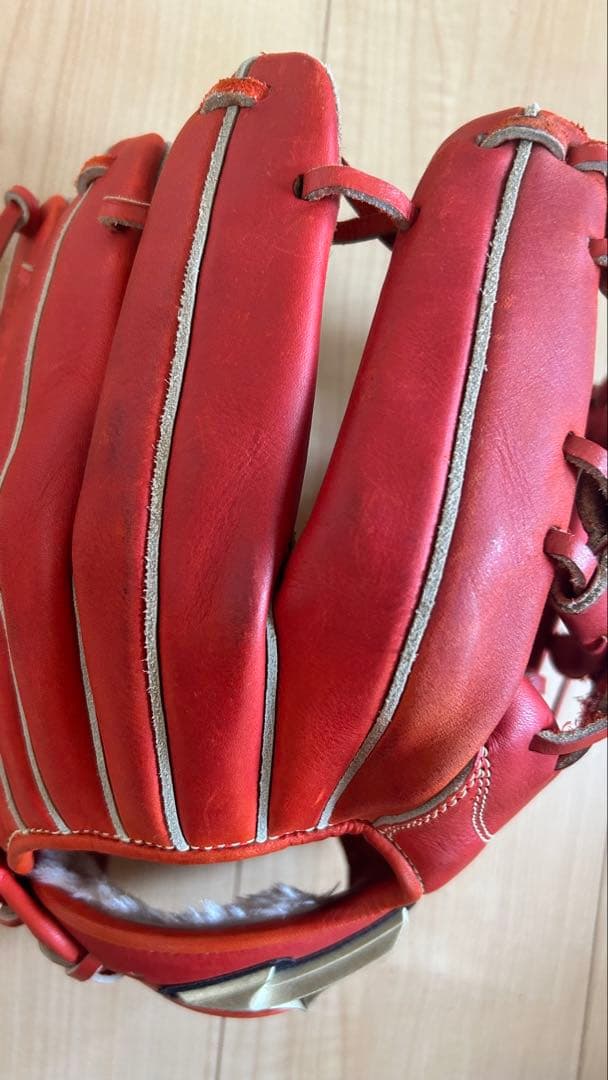 Global Elite 野球用グローブ 赤