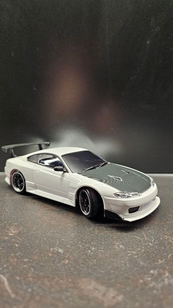 ミニッツAWD S15シルビア ジャイロ+リアサスオプション付き