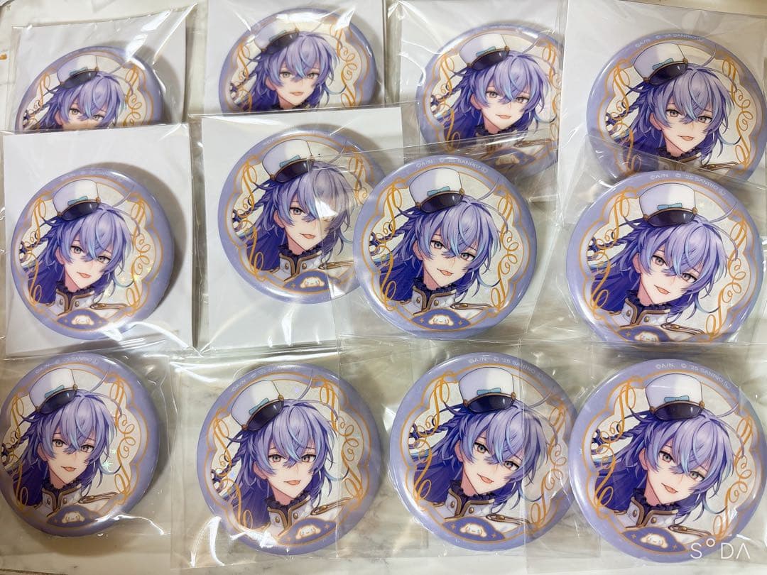 にじさんじ サンリオコラボ 缶バッジ 星導ショウ