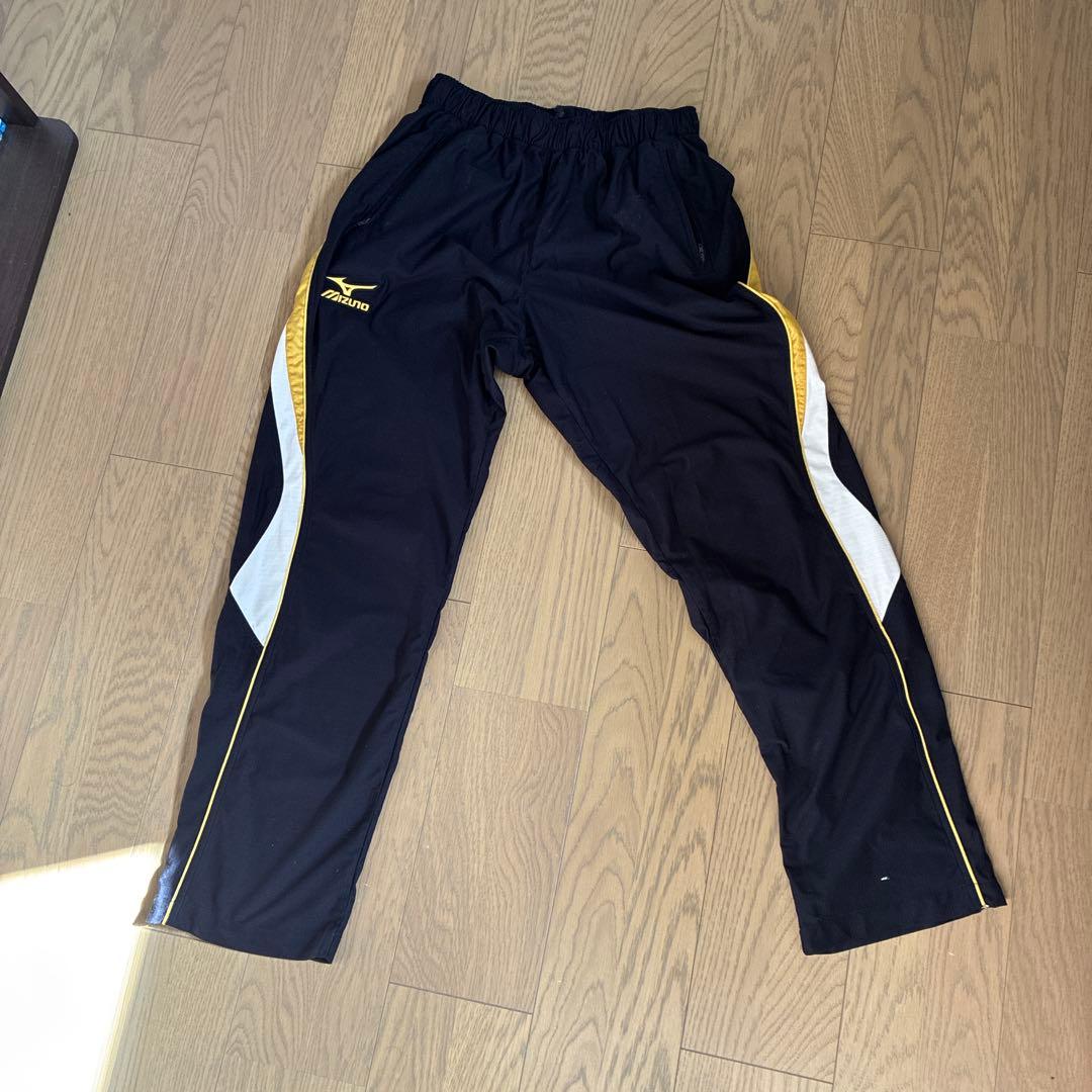 Mizuno ジャージ ネイビー/ホワイト/イエロー