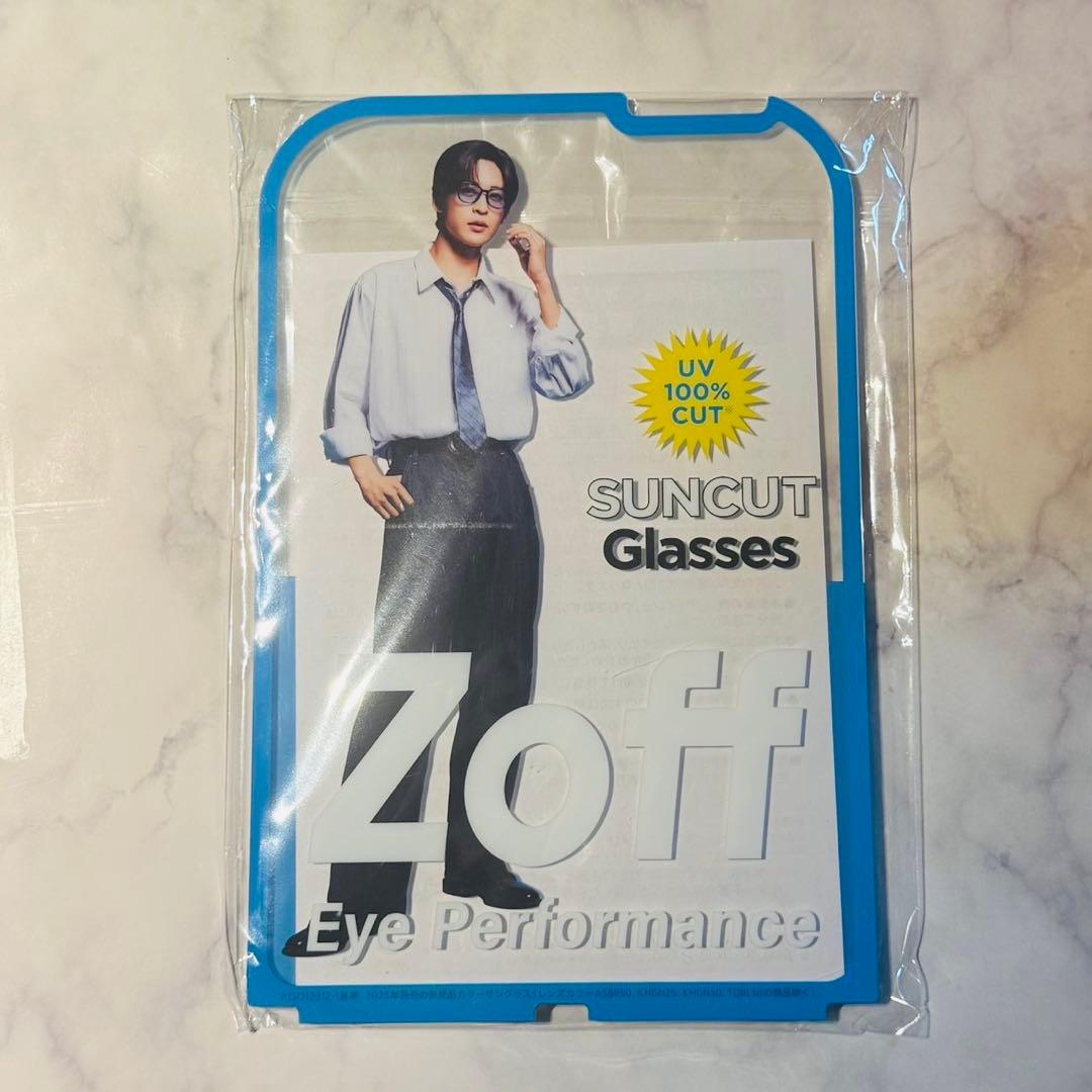 Zoff 目黒蓮　オリジナルアイウェアスタンド　めめ　Man