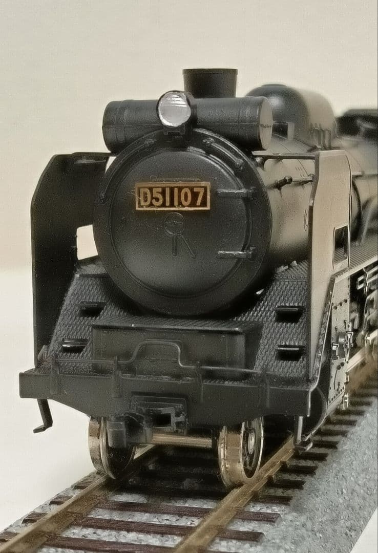 HOゲージ 天賞堂アダチ Ｄ51蒸気機関車、メンテナンス済