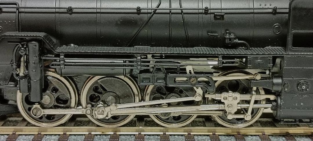 HOゲージ 天賞堂アダチ Ｄ51蒸気機関車、メンテナンス済