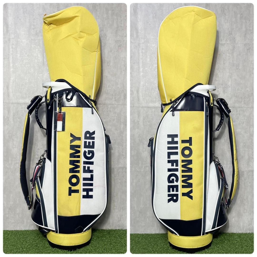   トミーヒルフィガー キャディバッグ ゴルフバッグ