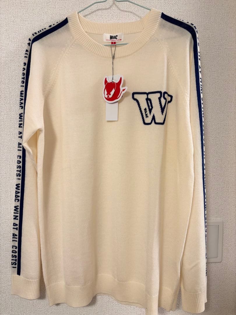 未使用品 WAACワック ニット セーター Mサイズ レディース