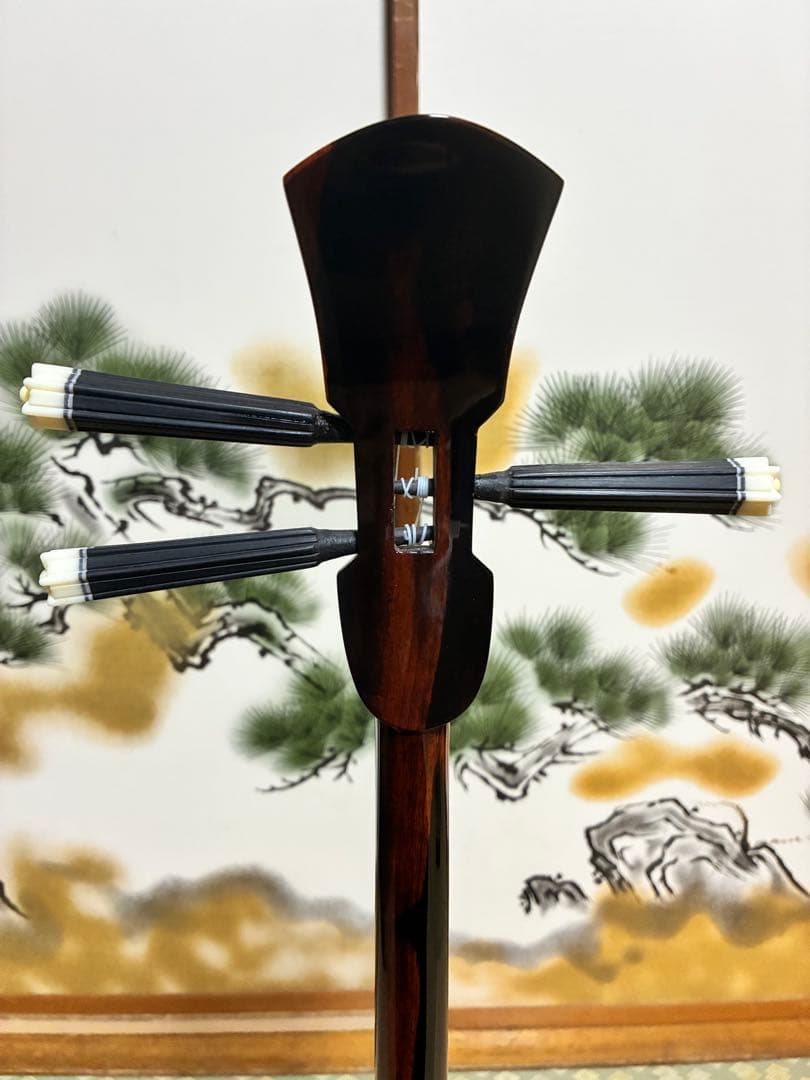 沖縄三線　エーマクルチ　本蛇皮一枚張り！与那城型！ユナー型！