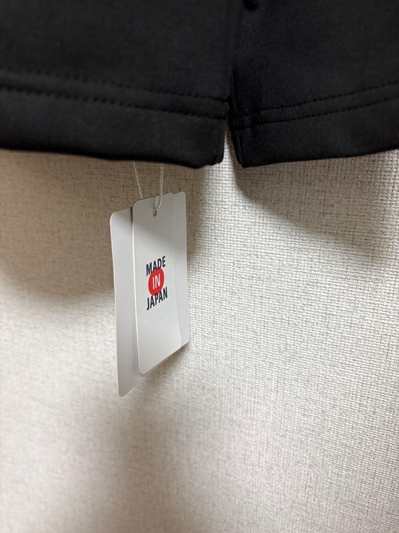 【新品・未使用】パーリーゲイツ 裏起毛 モックネック セーター ブラック メンズ