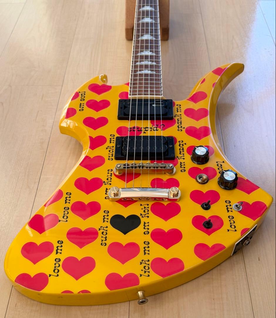 値下げ／Burny MG-145／イエローハート／FERNANDES／注釈あり