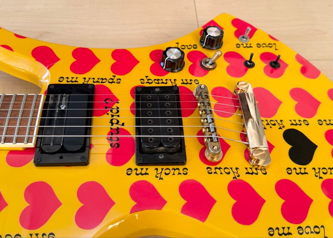 値下げ／Burny MG-145／イエローハート／FERNANDES／注釈あり