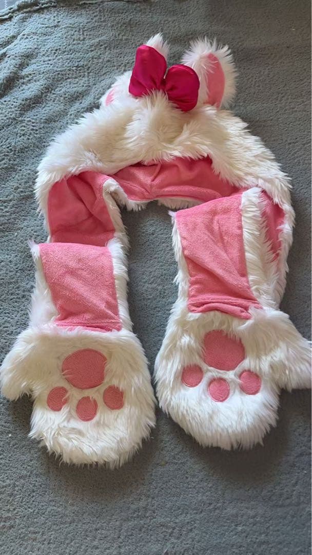 ディズニー マリーちゃん マフラーキャップ