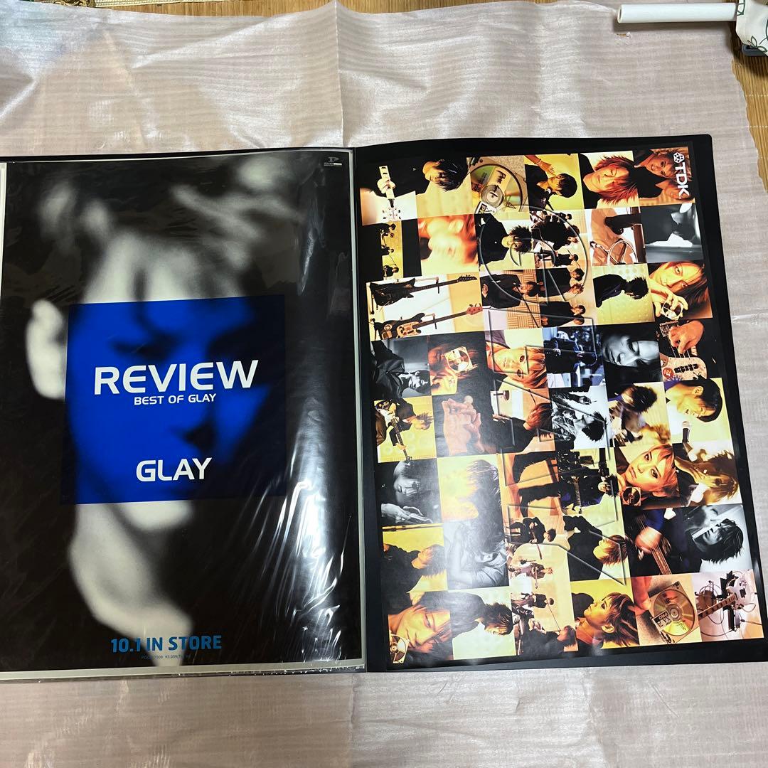 GLAY CD、VIDEOポスター21枚