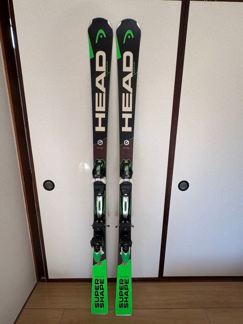 HEAD SUPER SHAPE 170cm ビンディング付き