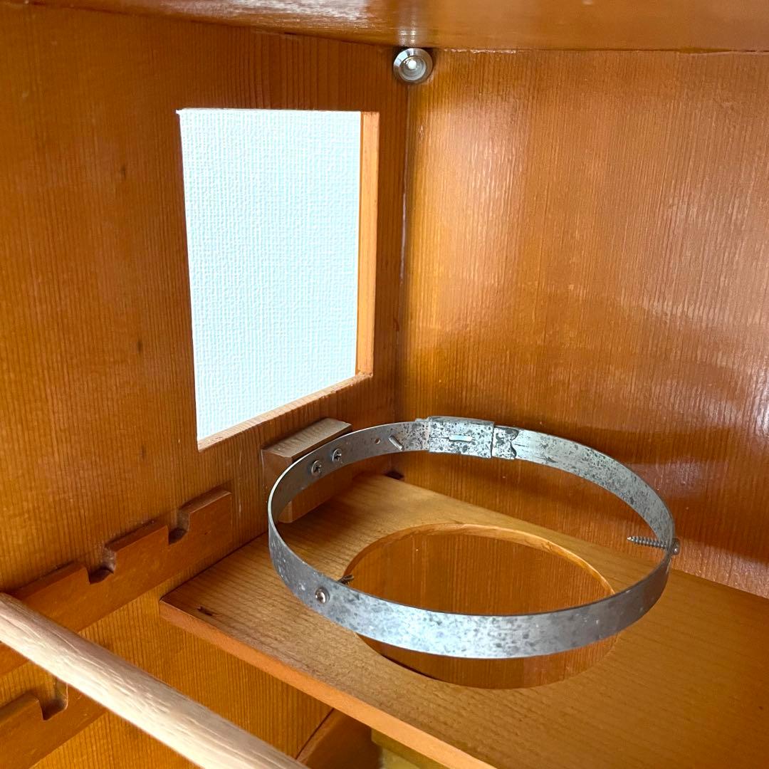 【無垢材】ビンテージ 木製 鳥籠 バードゲージ【アンティーク】