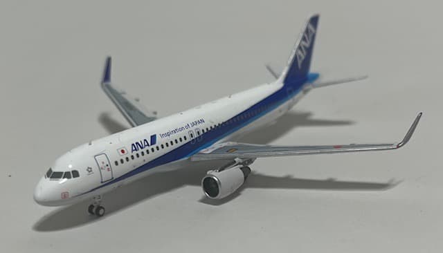 航空機・ヘリコプター PandaModel ANA A320CEO JA01VA