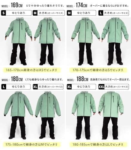 [ＢＬＡＣＫ　ＳＮＯＷ] スノボウェア 上下セット メンズ スノーボードウェア*