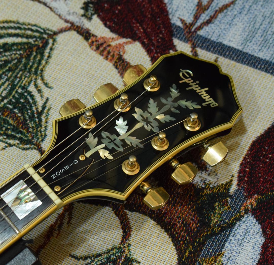 Epiphone Sheraton II セミアコ Black ケース付き