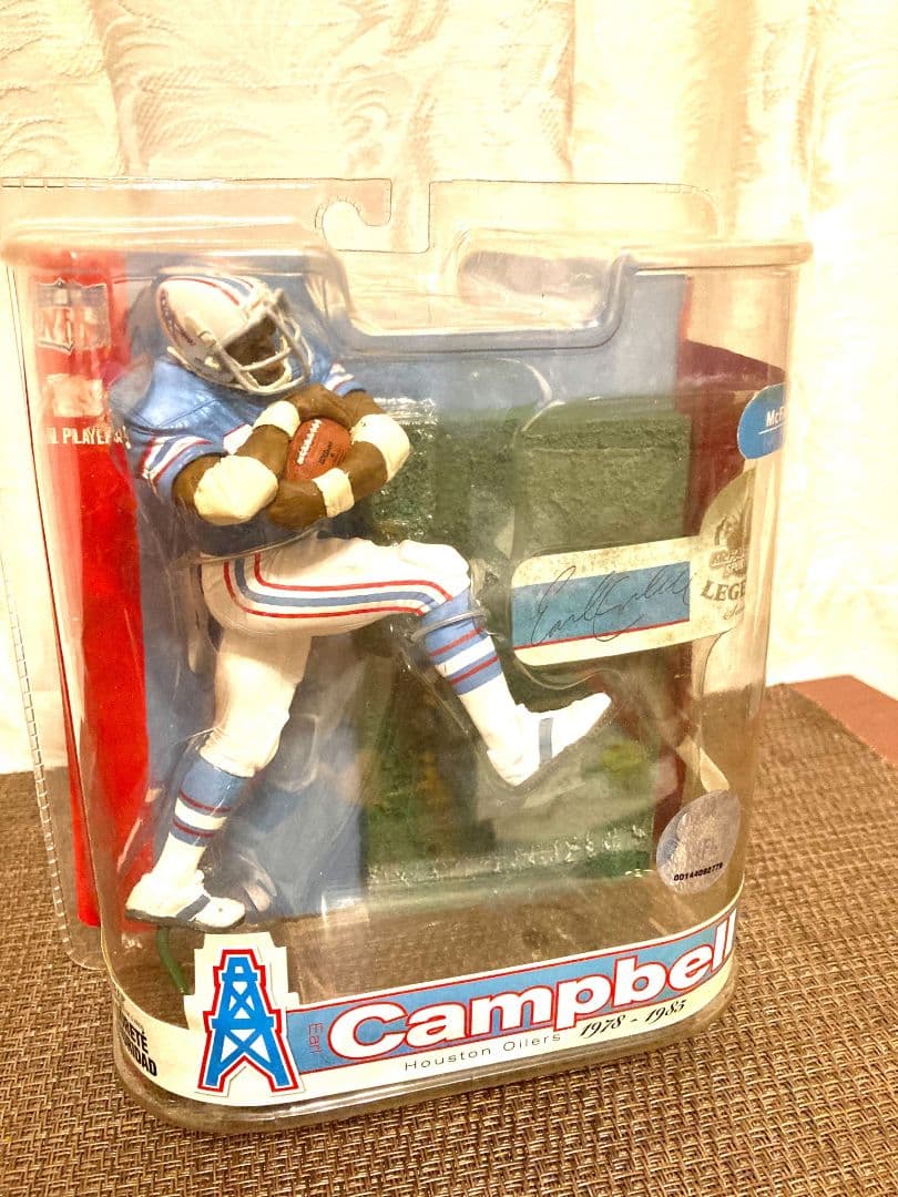 NFL フィギュア Earl Campbell ヒューストンオイラーズ レア