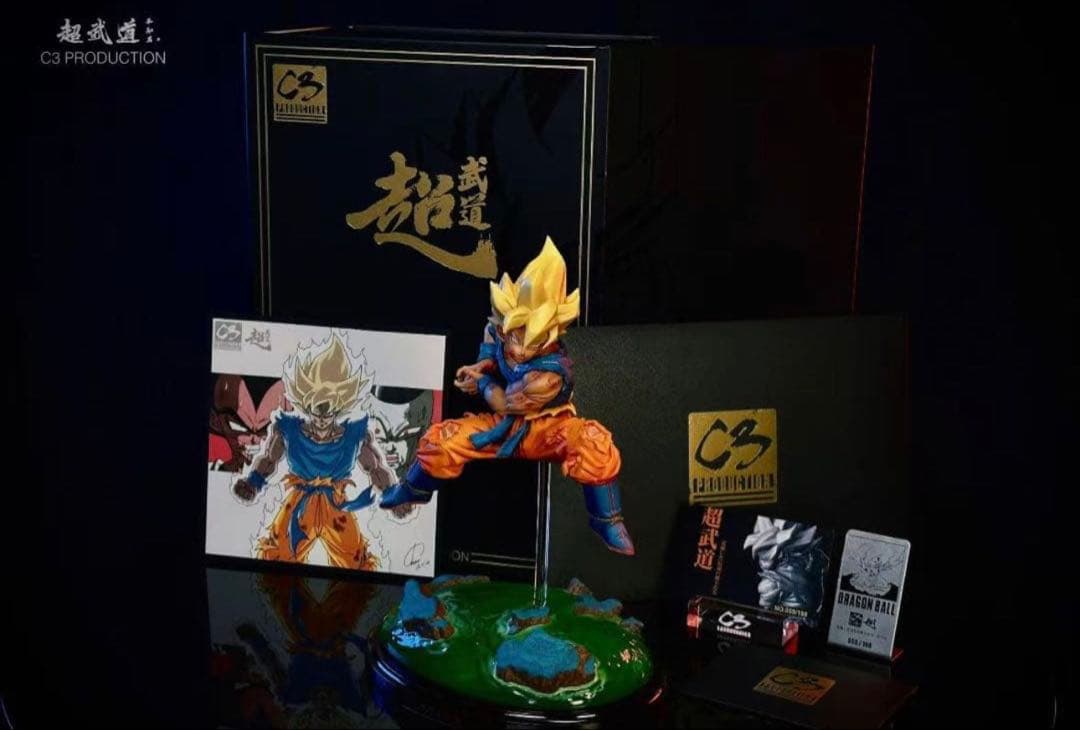 ドラゴンボール 孫悟空 ガレキ ガレージキット スタチューX③③⑥