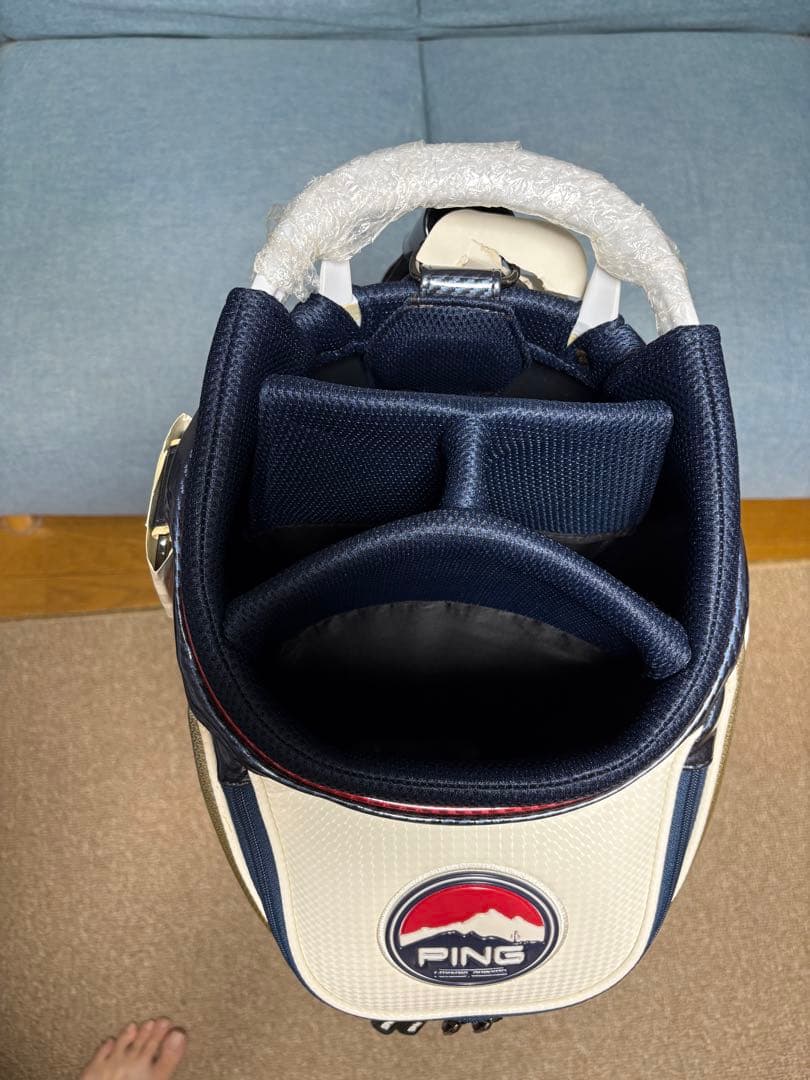 PING★ピン★Mr.PING★9.5型★３点式★新品★プロモデル★トリコロール