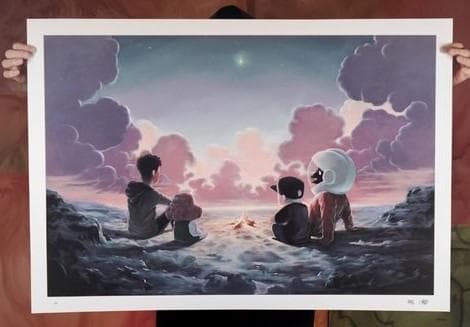 ジョルジコ　GOOD TIDINGS　ファインアートジークレープリント