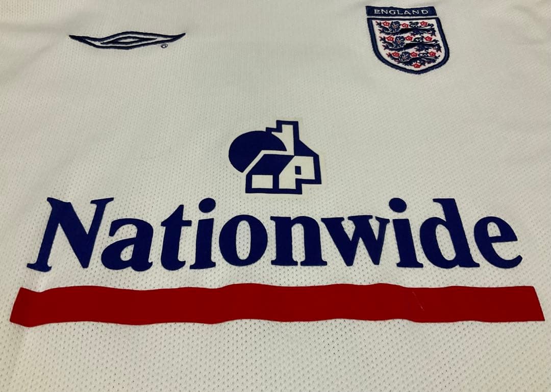 UMBROイングランド代表BECKHAMベッカム 7 トレシャツXL