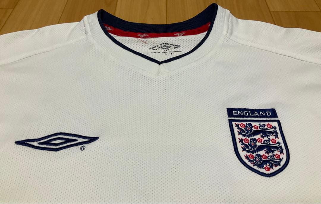 UMBROイングランド代表BECKHAMベッカム 7 トレシャツXL