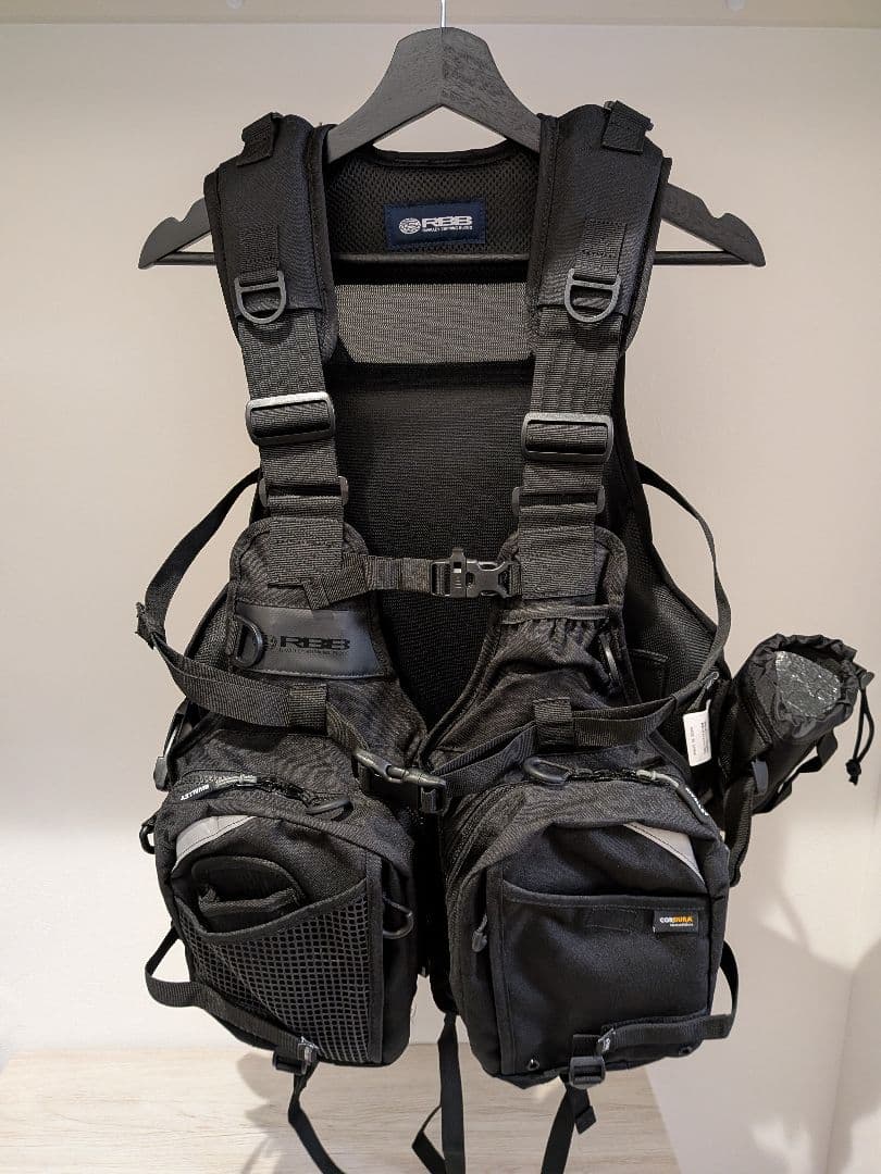 未使用品 RBB 双進 フィッシングベスト エクストリームタイドゲームベスト