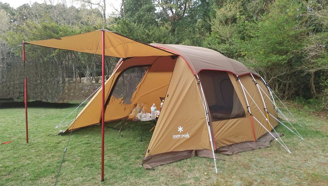 スノーピーク エントリー2ルーム エルフィールド【後部自作スカート付】