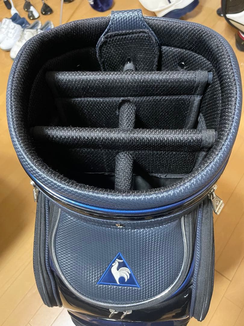 le coq sportif キャディバッグ ネイビー