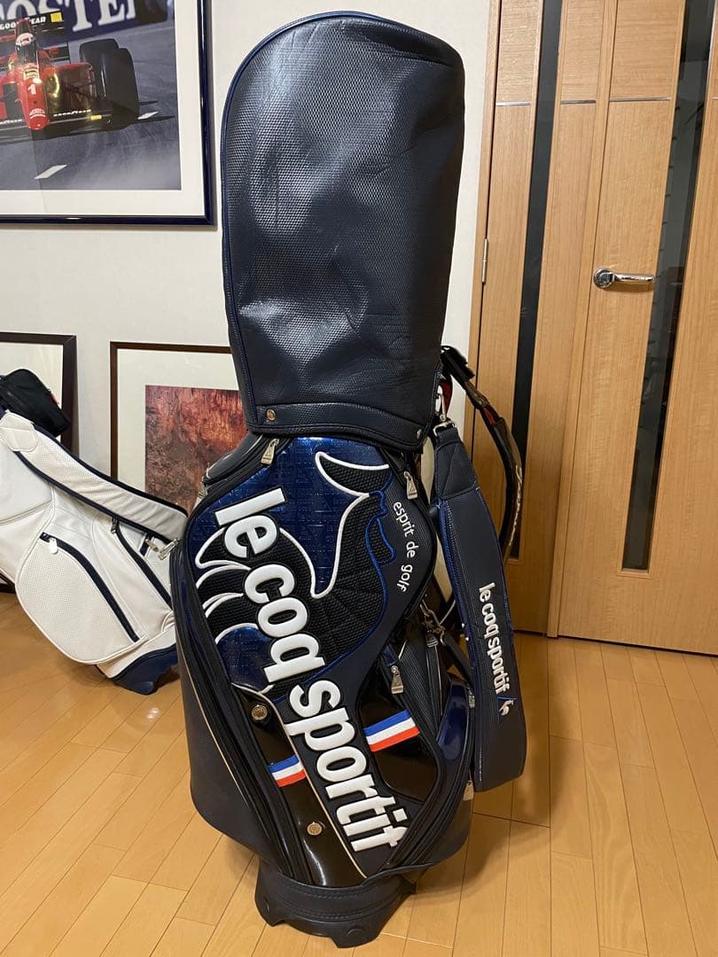 le coq sportif キャディバッグ ネイビー