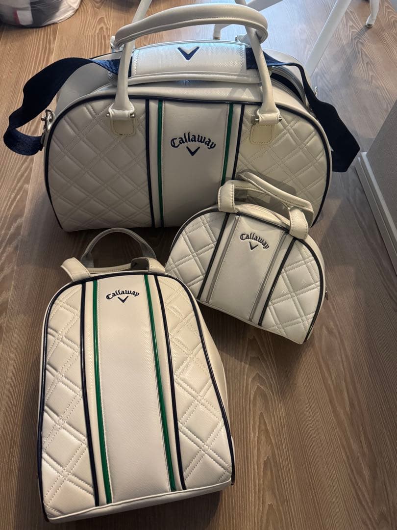 ～11/21まで値下げ中 Callaway ゴルフバッグセット ホワイト