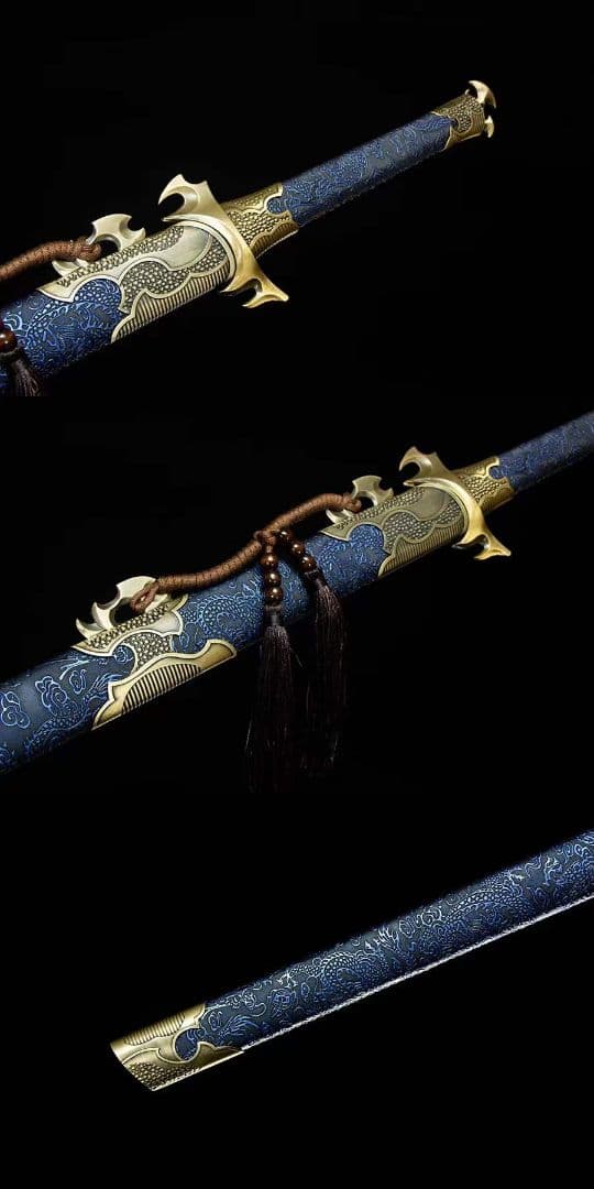 冥鋒唐横刀-高性能マンガン鋼 古兵器  武具　刀装具　日本刀　模造刀   居合刀