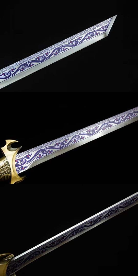 冥鋒唐横刀-高性能マンガン鋼 古兵器  武具　刀装具　日本刀　模造刀   居合刀