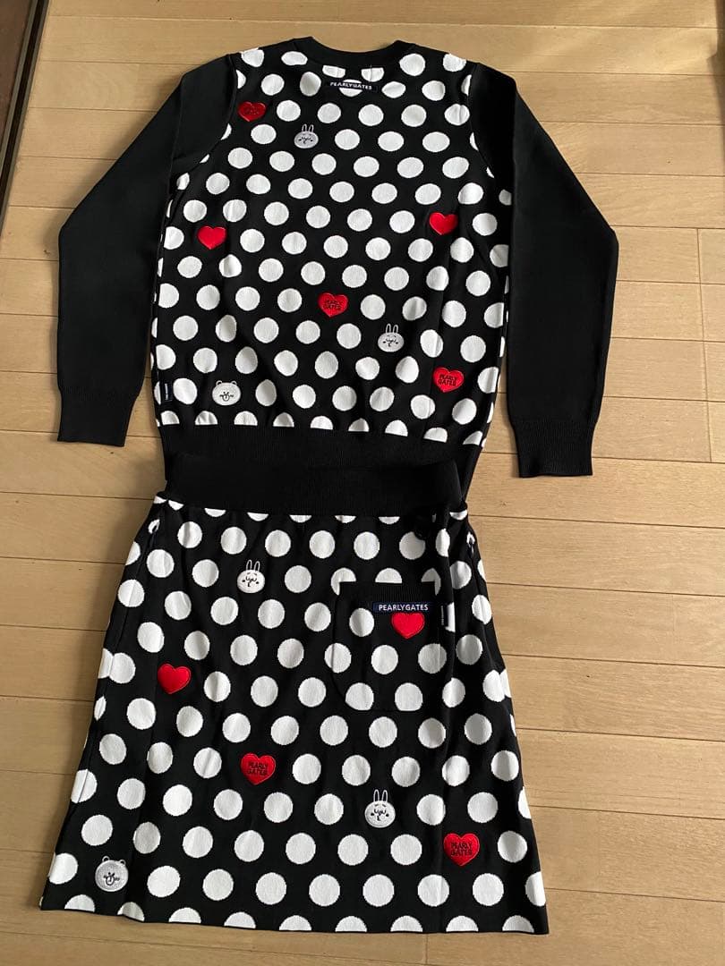パーリーゲイツ　セーターとスカート