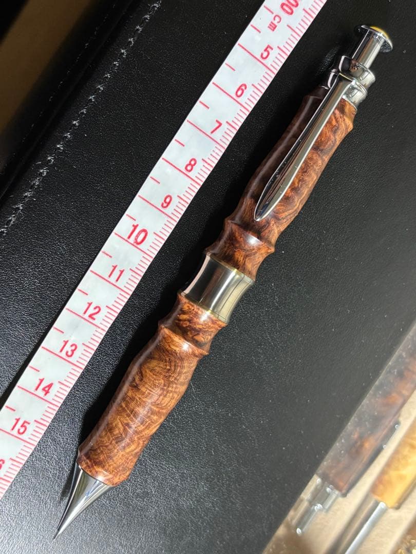 Flamberg ホンジュラスローズ瘤 サンピューラ シャーペン チタンカスタム