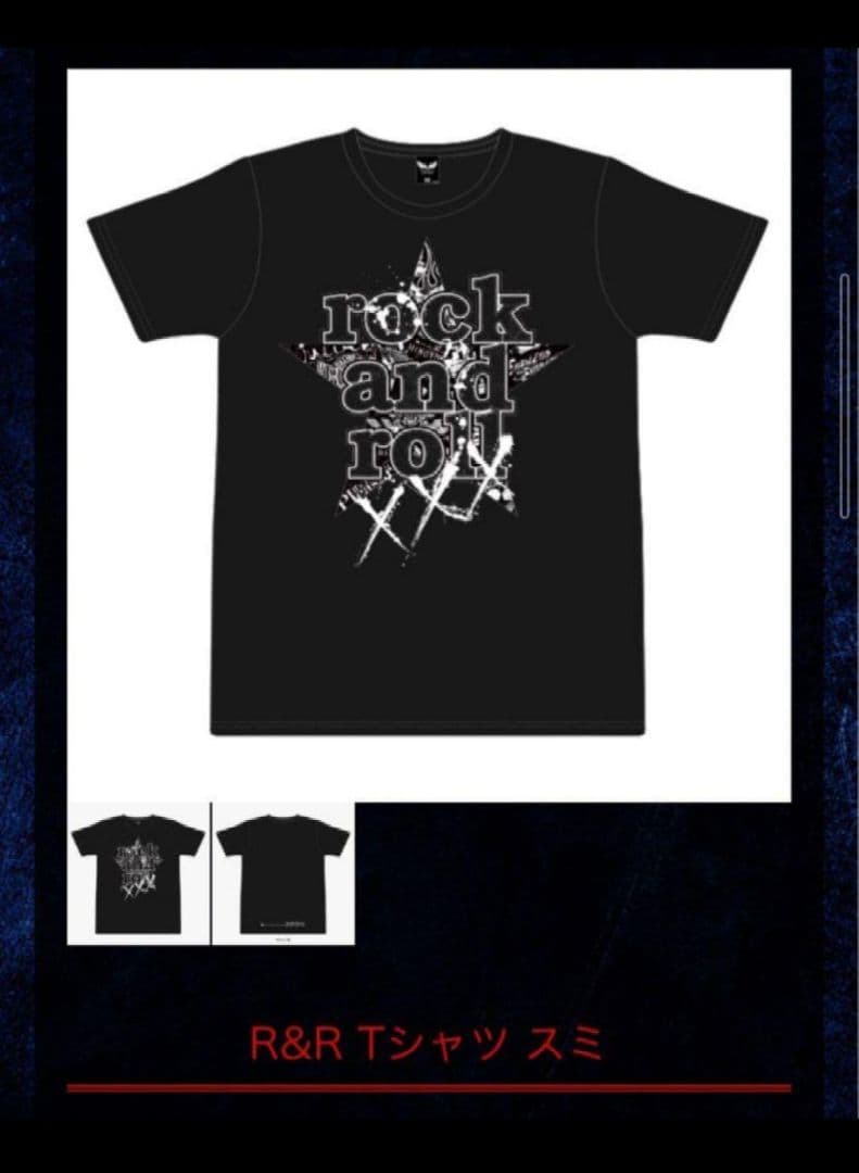 【新品】【Lサイズ】【B'z】【スミ】【ブラック】【R＆R】【HINOTORI】