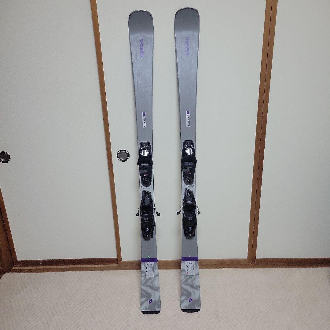 【ビンディング付き】スキー板/K2/DISRUPTION76W/156cm
