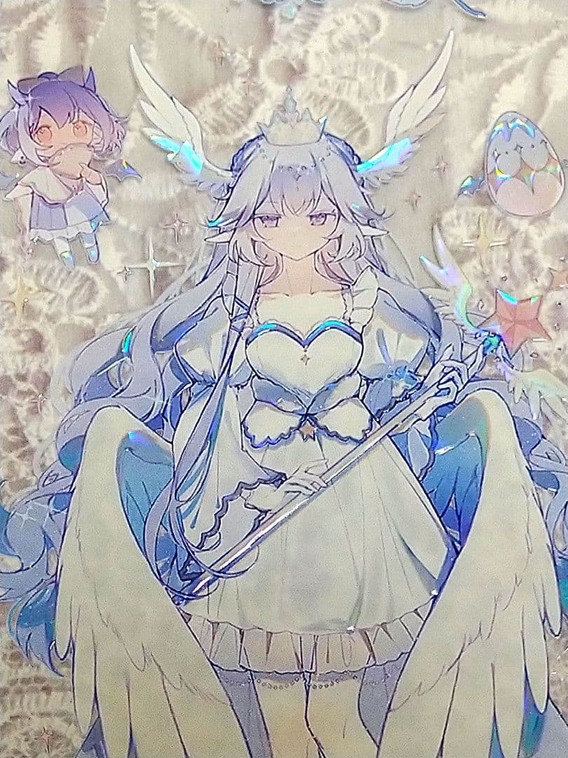 J630＃天使蓝(贝壳光)Shine切り売り海外人物マステ女の子