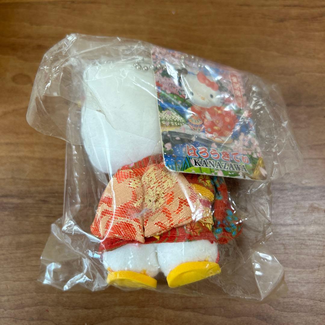 金沢限定　ハローキティ ぬいぐるみキーホルダー