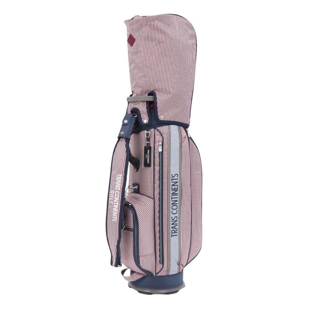 TRANS CONTINENTS ゴルフ キャディバッグ カート式 9型 6分割