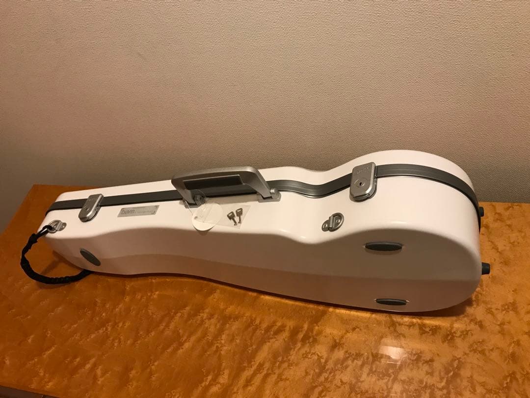 BAM バイオリン　ケース　タグ付き　ホワイト　ICE