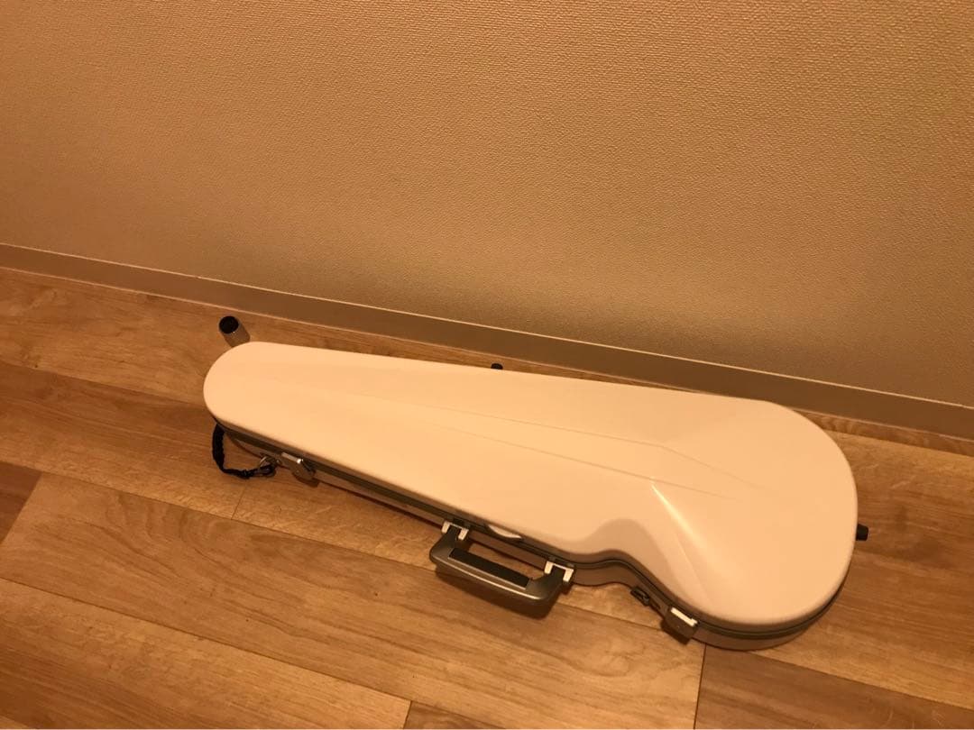 BAM バイオリン　ケース　タグ付き　ホワイト　ICE