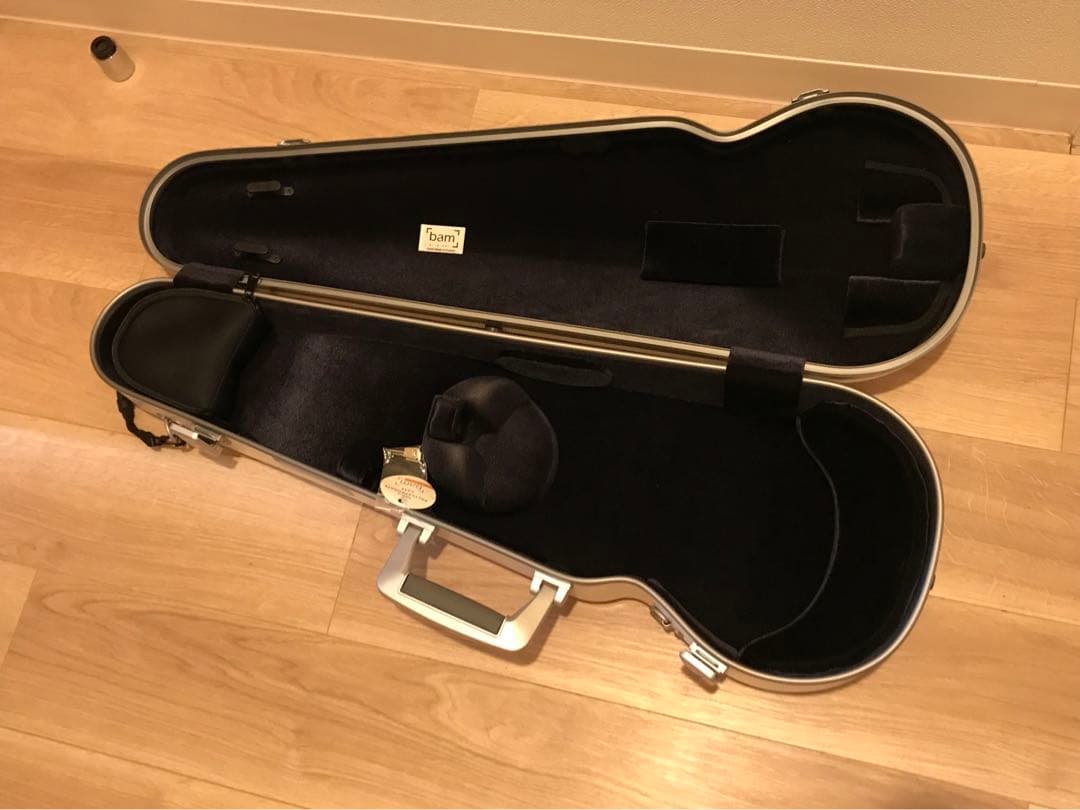 BAM バイオリン　ケース　タグ付き　ホワイト　ICE