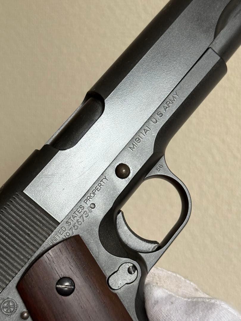 MGC コルト M1911A1 HW ガバメント 木製グリップ ガスガン マルイ