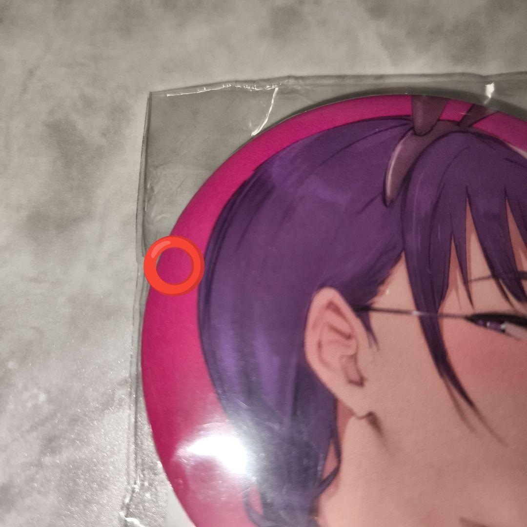 FANZAオンラインくじ 大人気作家の淫欲マイスター 　オタ友2 缶バッジ