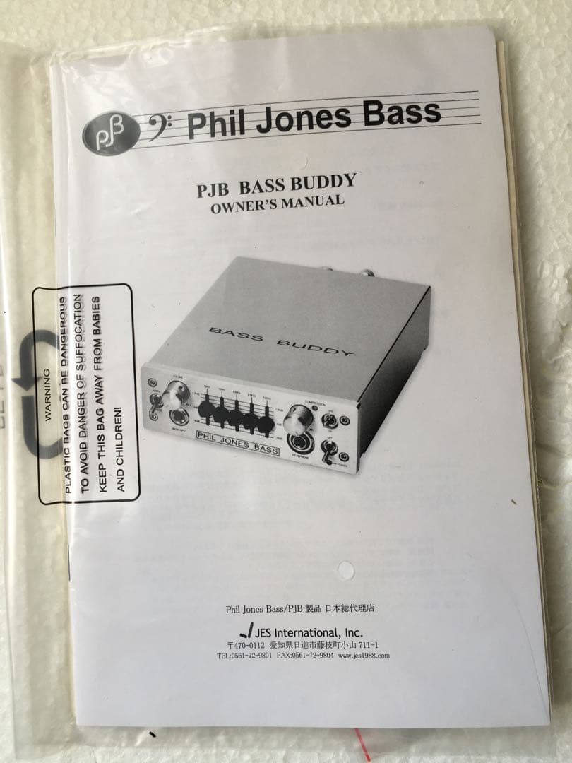 PHIL JONES BASS BASS BUDDY プリアンプ DI PJB