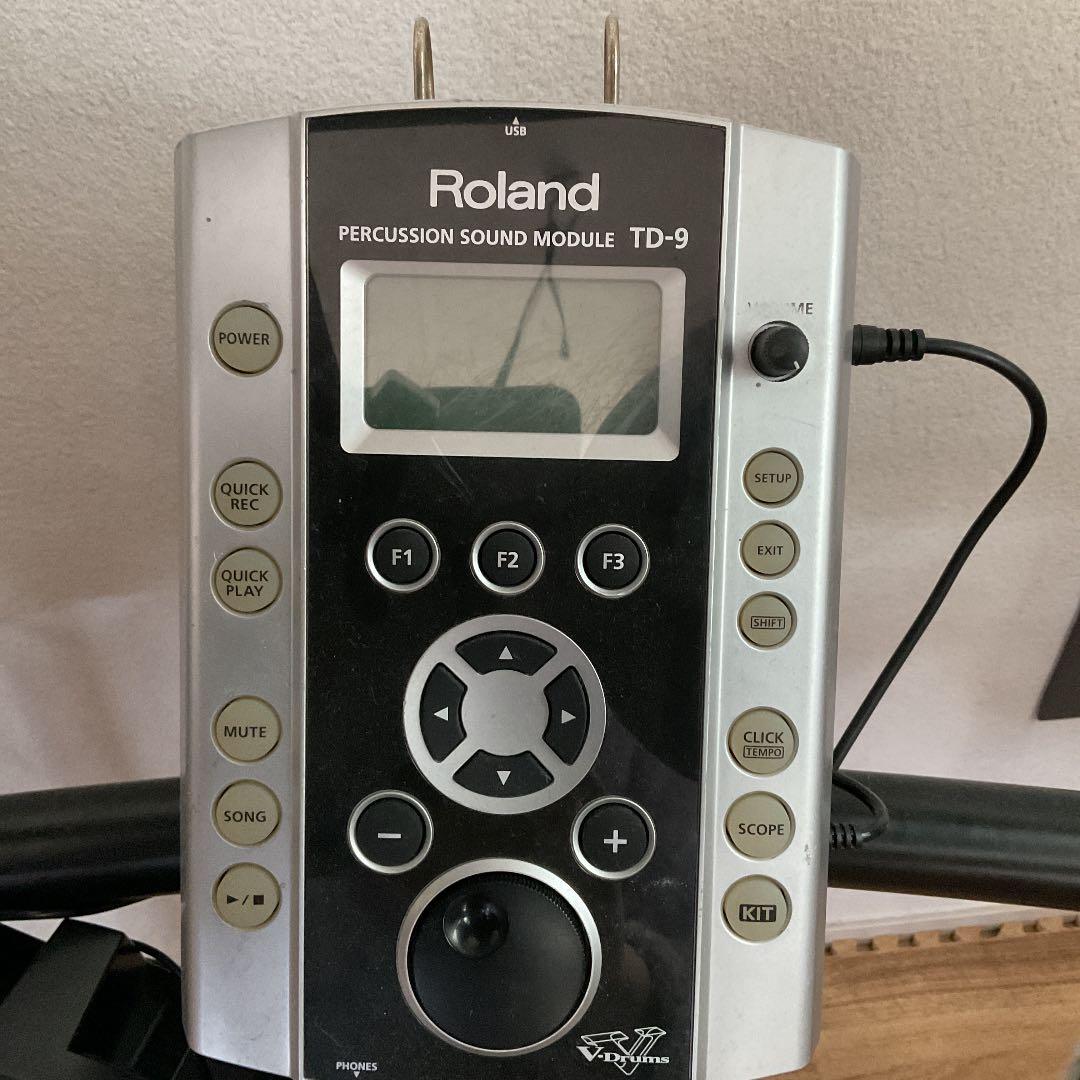 Roland 電子ドラム TD-9 V-Drums 3 シンバル構成