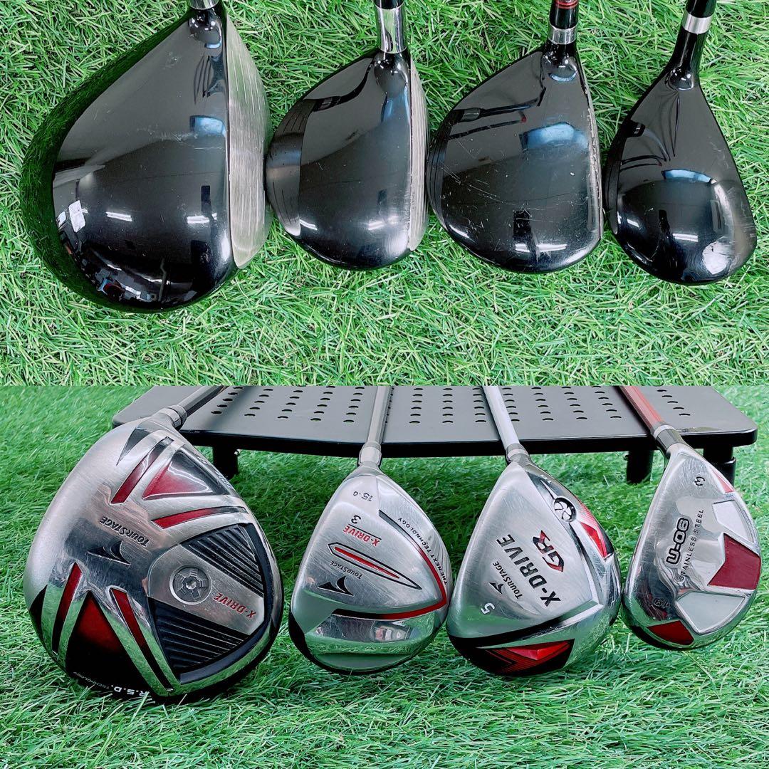 ツアーステージ　X-DRIVE ゴルフクラブ　メンズセット　初心者　N2068