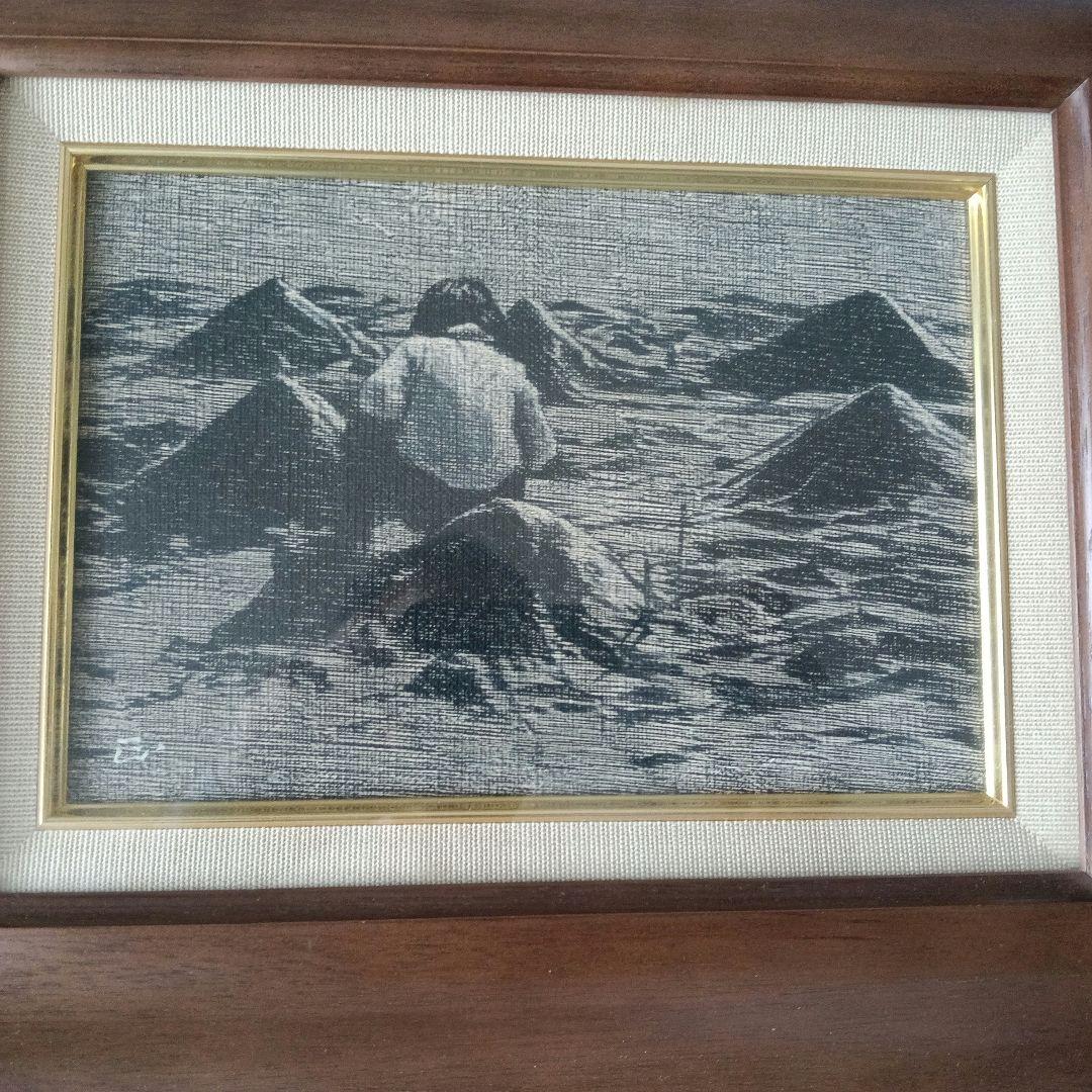 八島正明画伯の油彩画